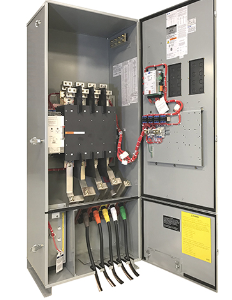 Contactor type automatic transfer switches
